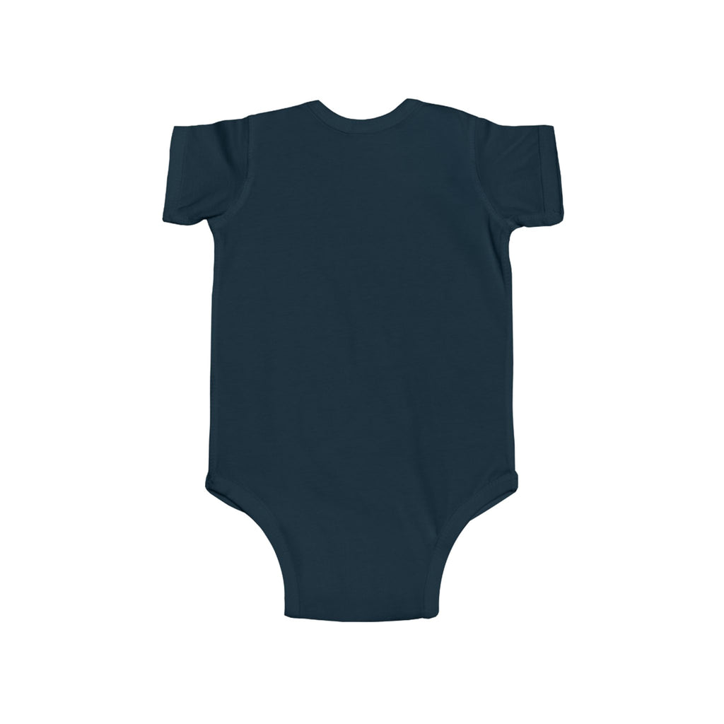 Here For The Hotdogs Infant Jersey Bodysuit