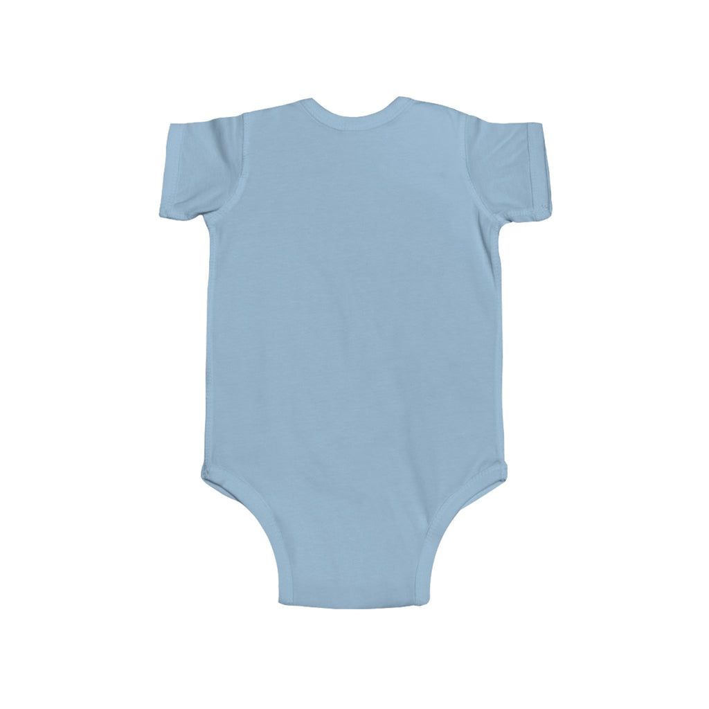 Here For The Hotdogs Infant Jersey Bodysuit