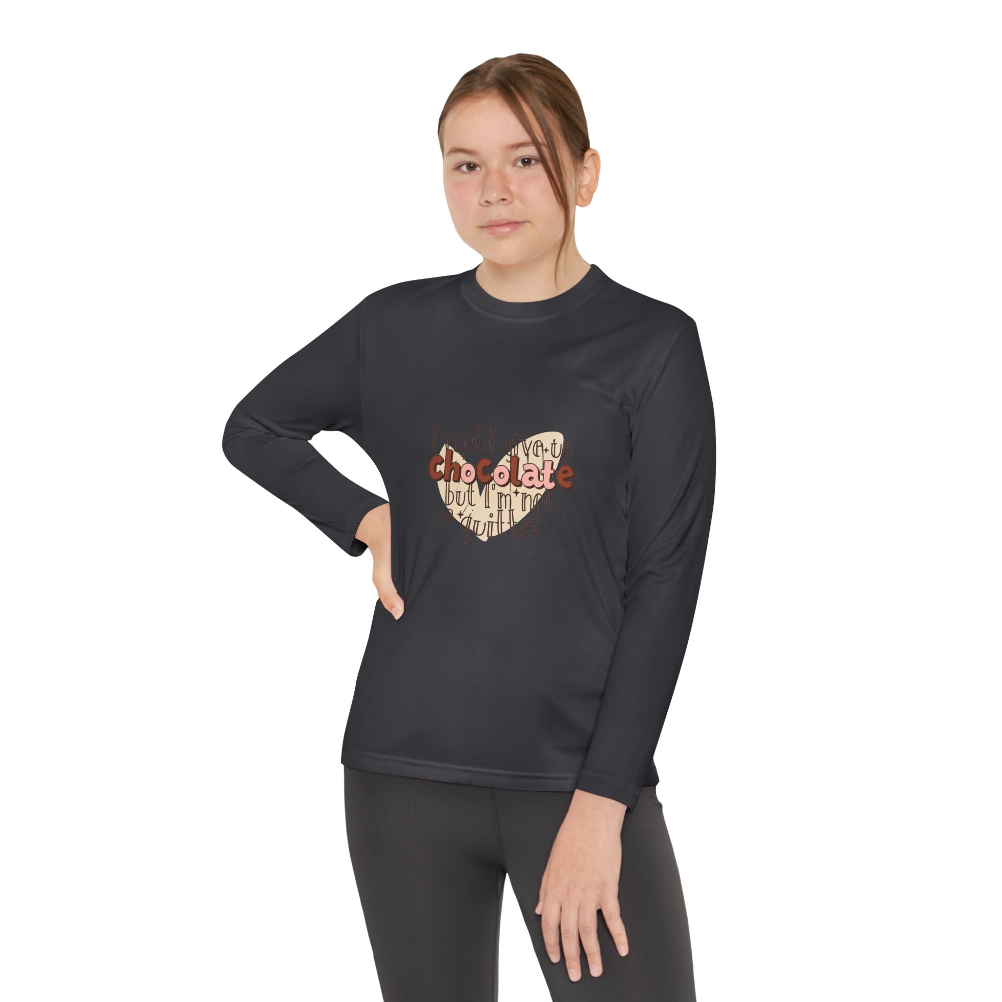Chocolate Youth Long Sleeve Tee
