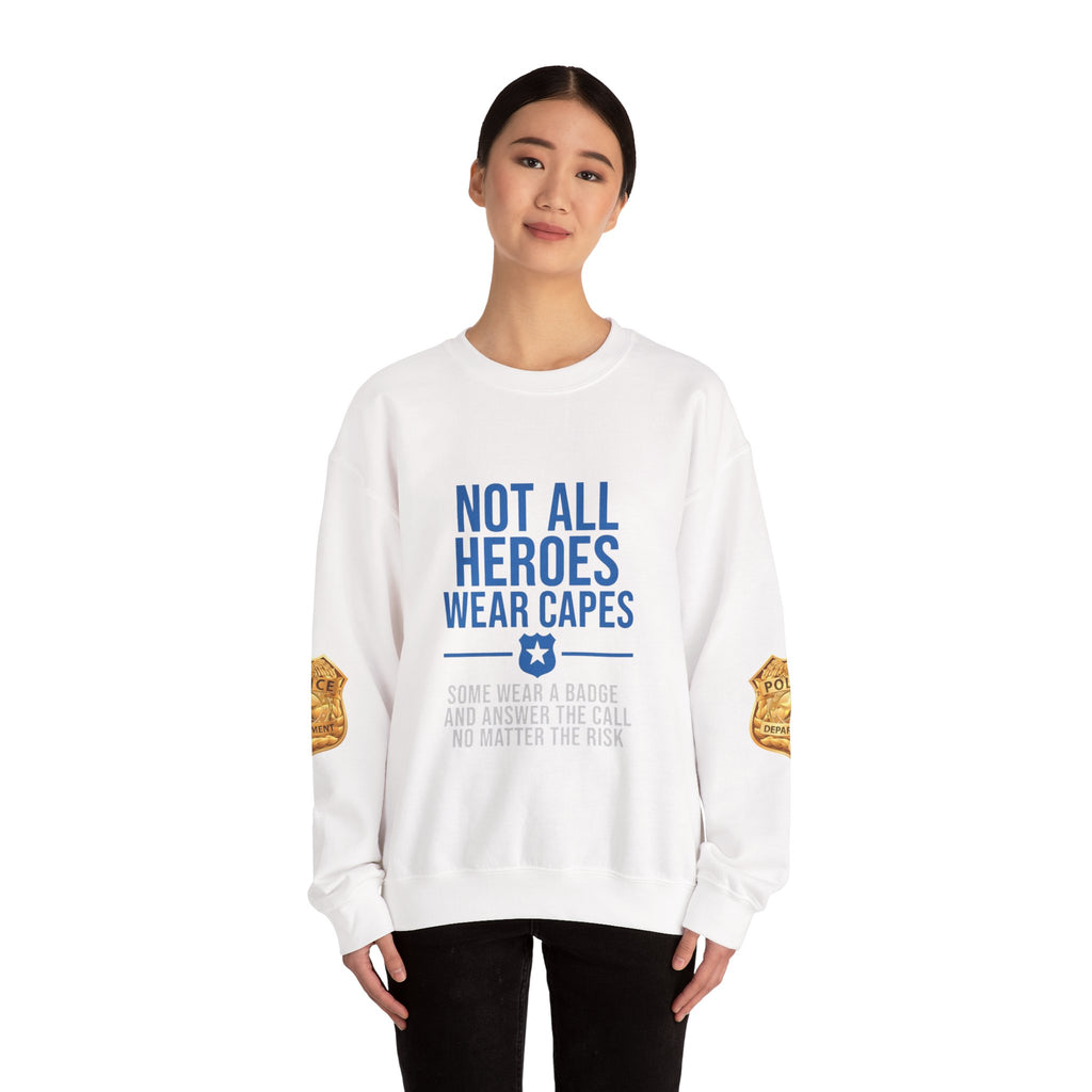 Heroes Badge Crewneck Sweatshirt