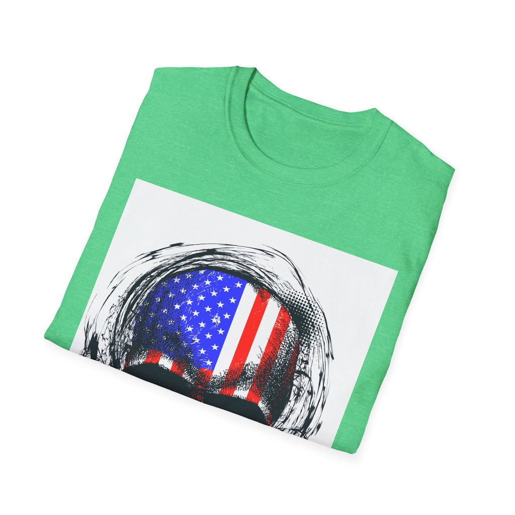 Skull flag 🇺🇲Softstyle T-Shirt