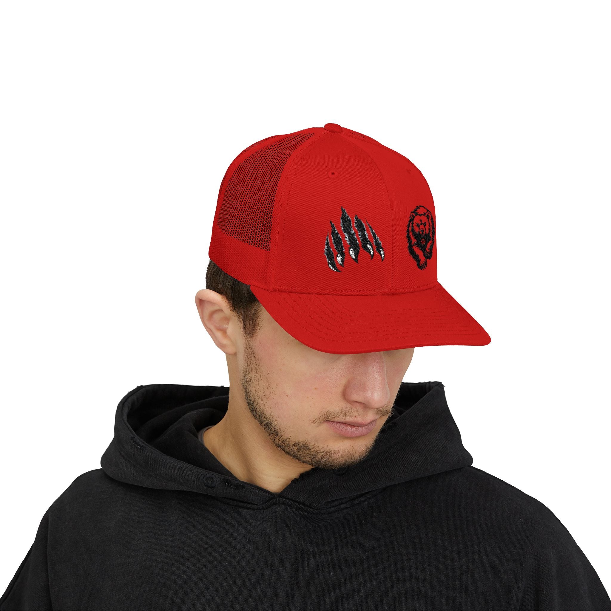 Bear Claw Snapback Trucker Cap