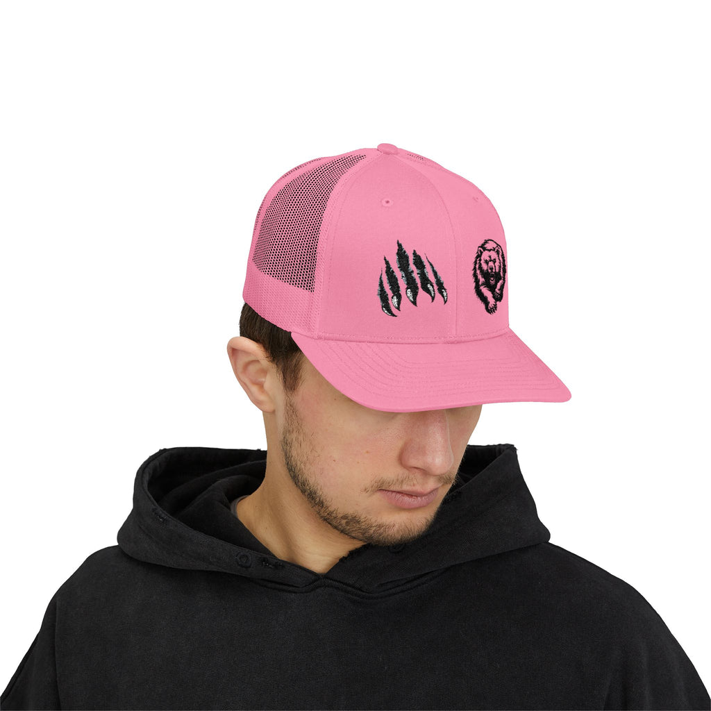 Bear Claw Snapback Trucker Cap