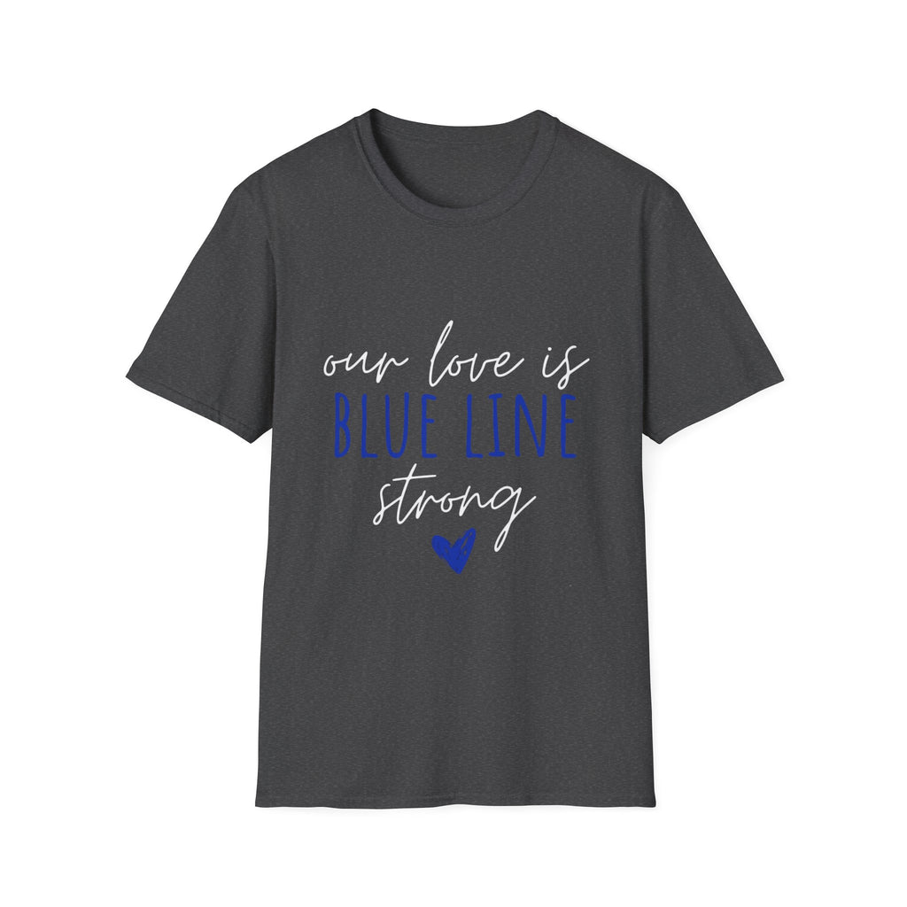 Our Love Is Blue Line T-Shirt