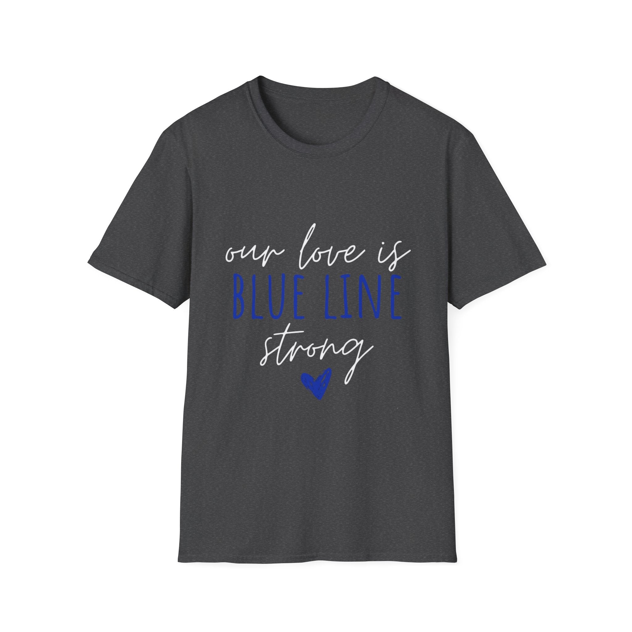 Our Love Is Blue Line T-Shirt