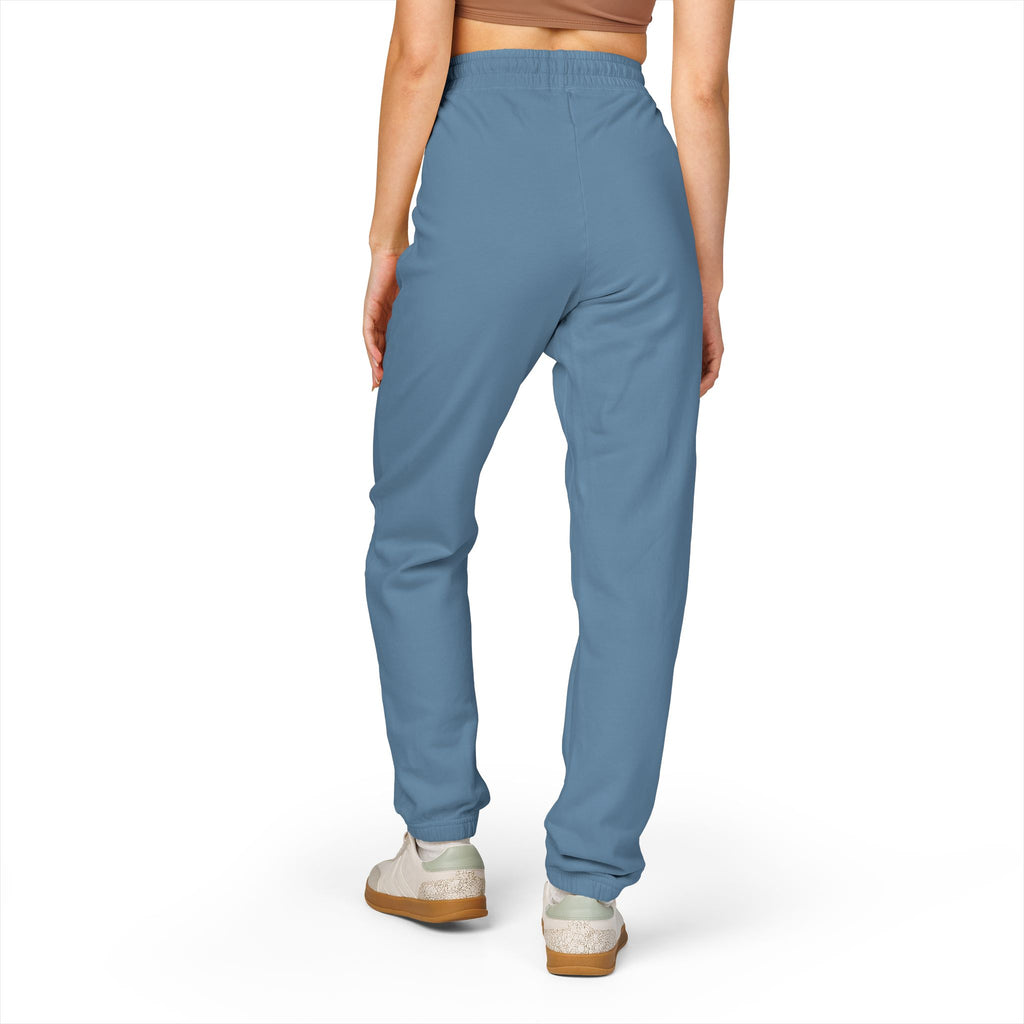 Bear Skull Print Fleece Sweatpants