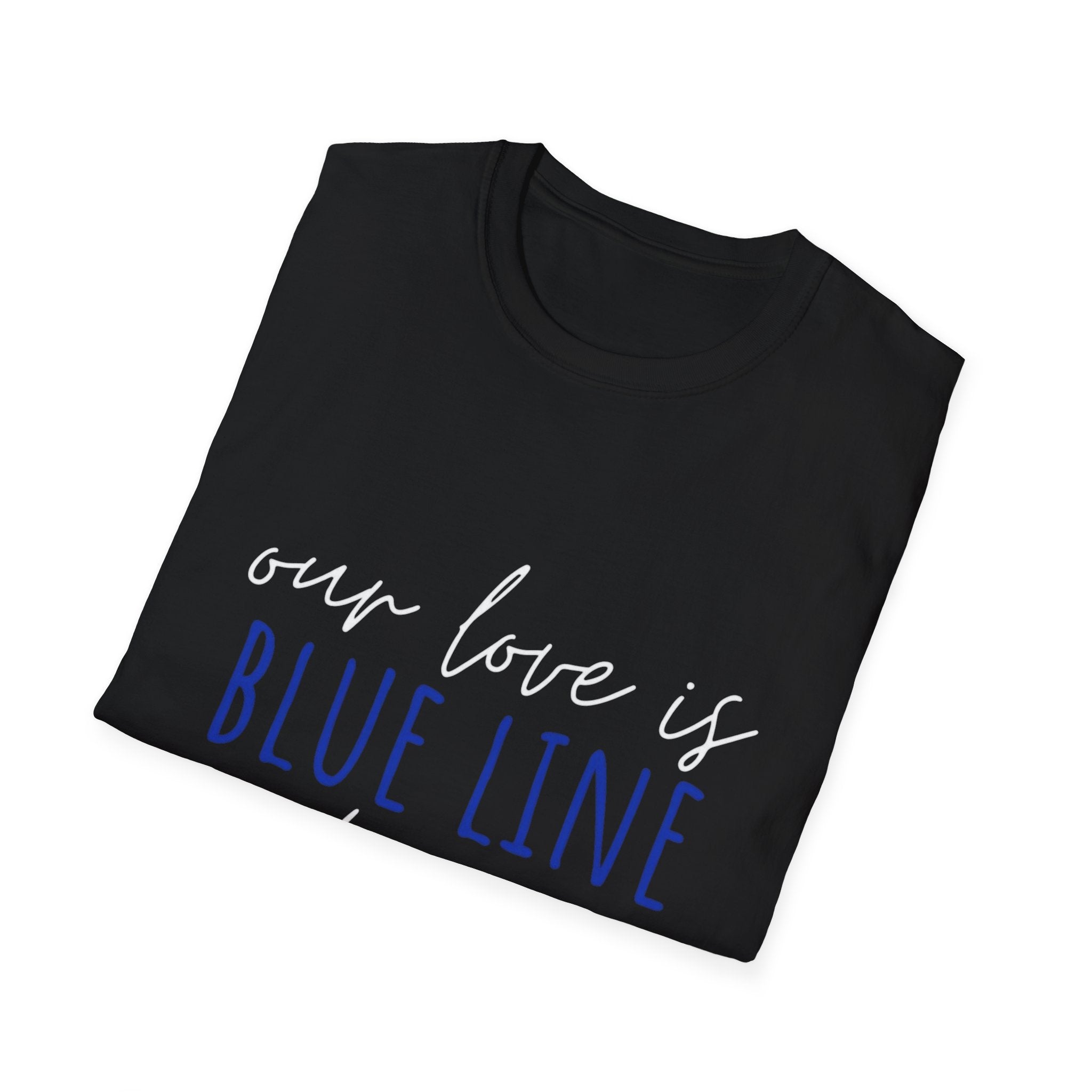 Our Love Is Blue Line T-Shirt