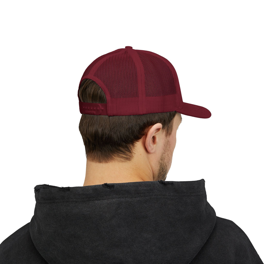 Deer Skull Snapback Trucker Cap
