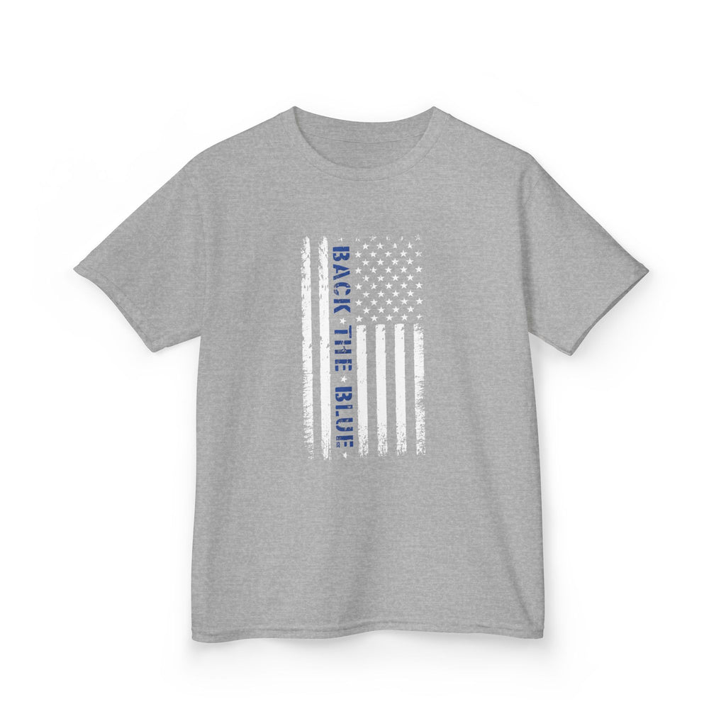 Back The Blue Kids Heavy Cotton™ Tee