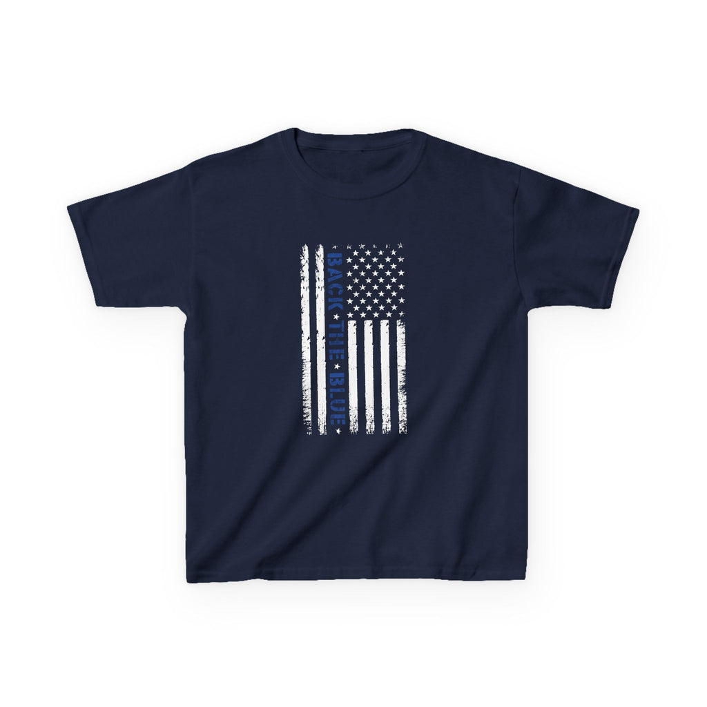 Back The Blue Kids Heavy Cotton™ Tee