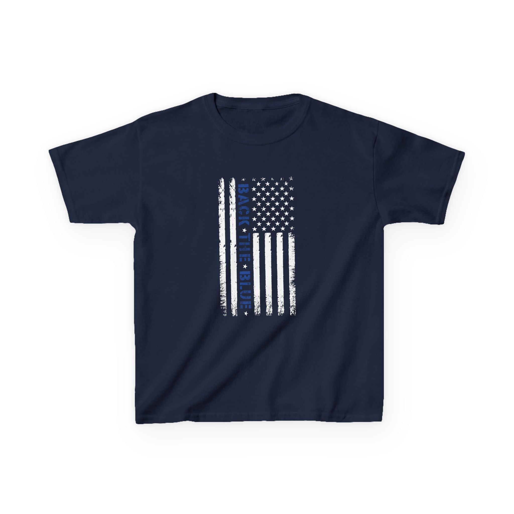 Back The Blue Kids Heavy Cotton™ Tee
