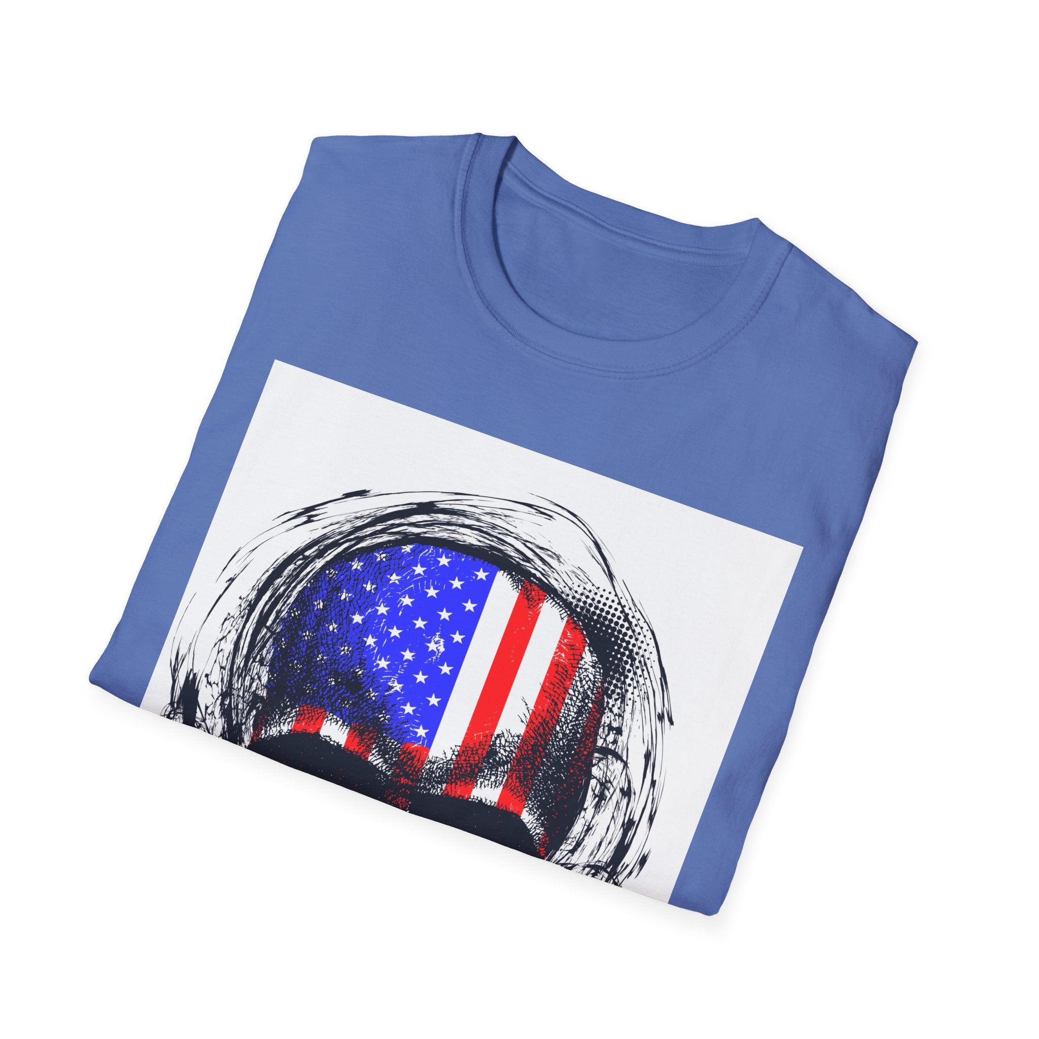 Skull flag 🇺🇲Softstyle T-Shirt