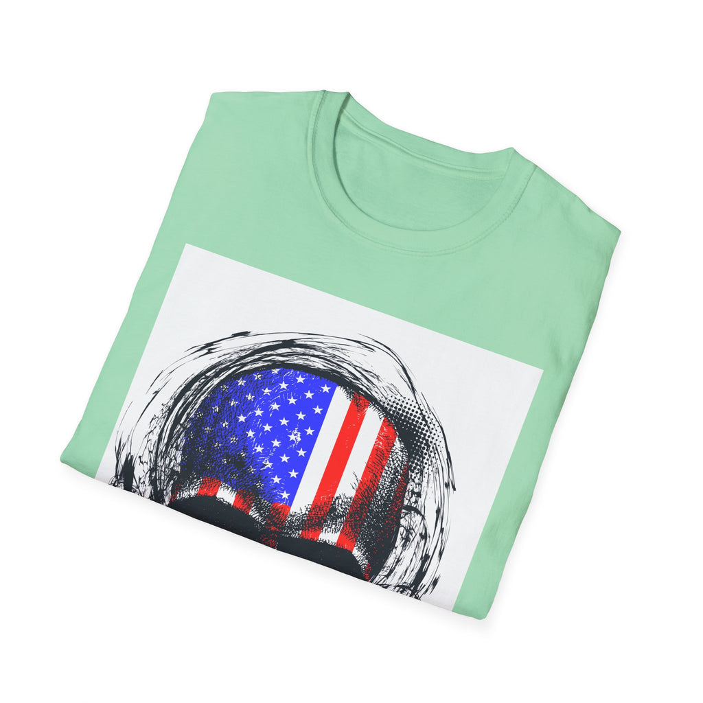 Skull flag 🇺🇲Softstyle T-Shirt