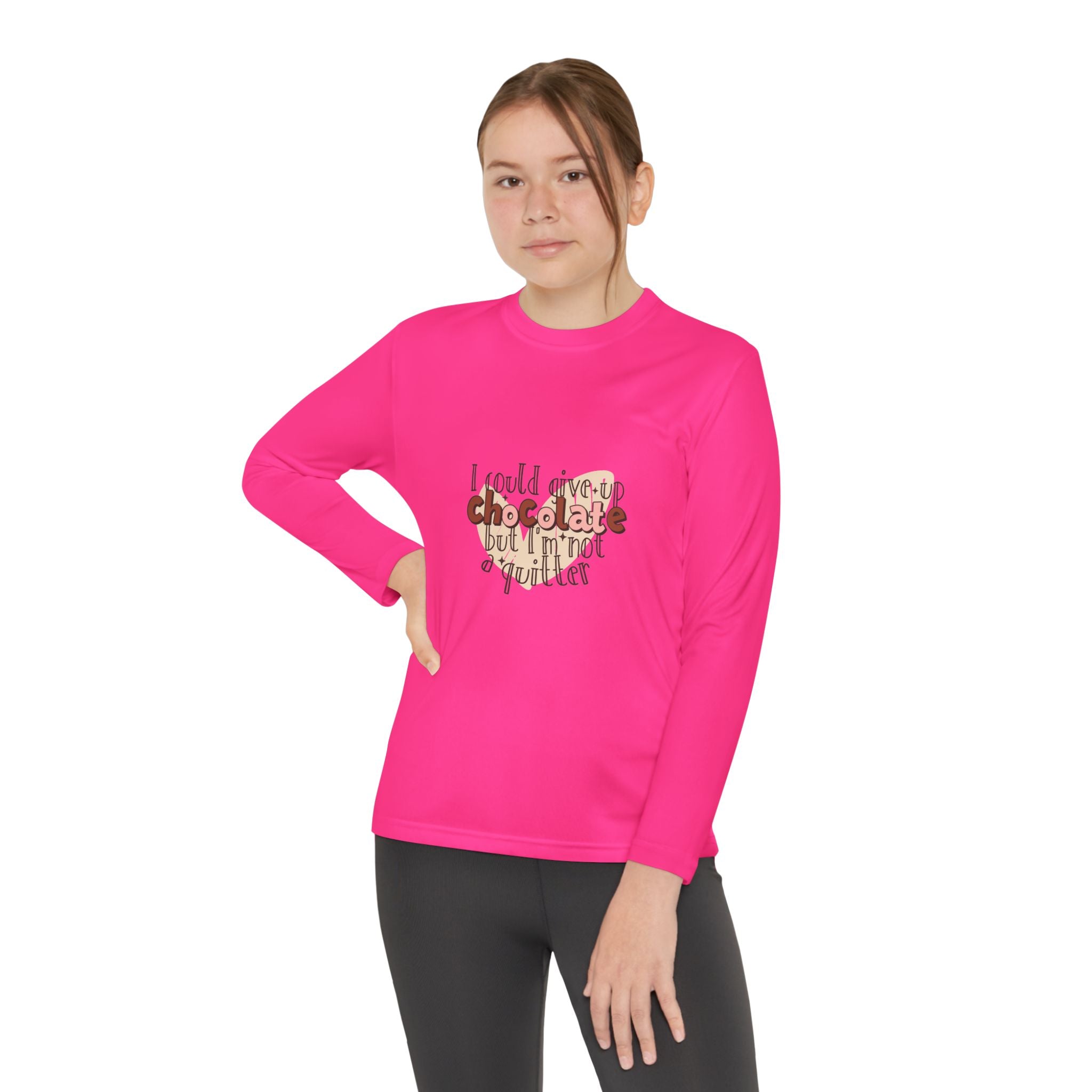 Chocolate Youth Long Sleeve Tee
