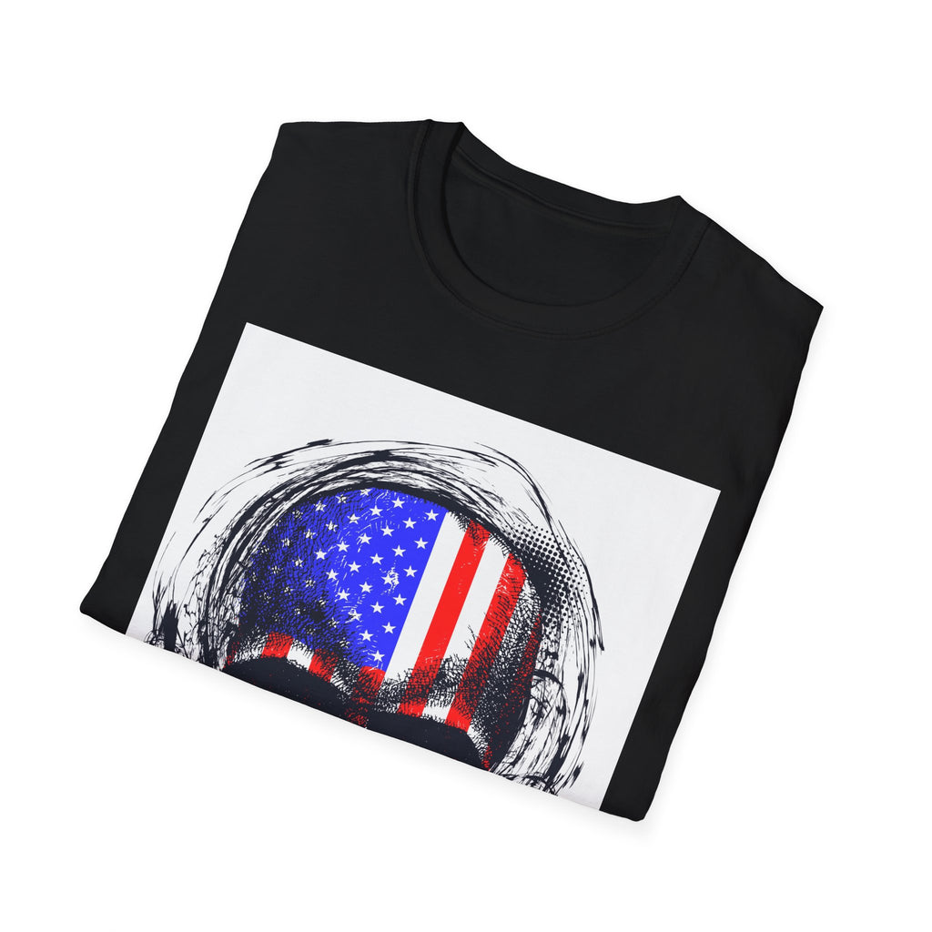 Skull flag 🇺🇲Softstyle T-Shirt