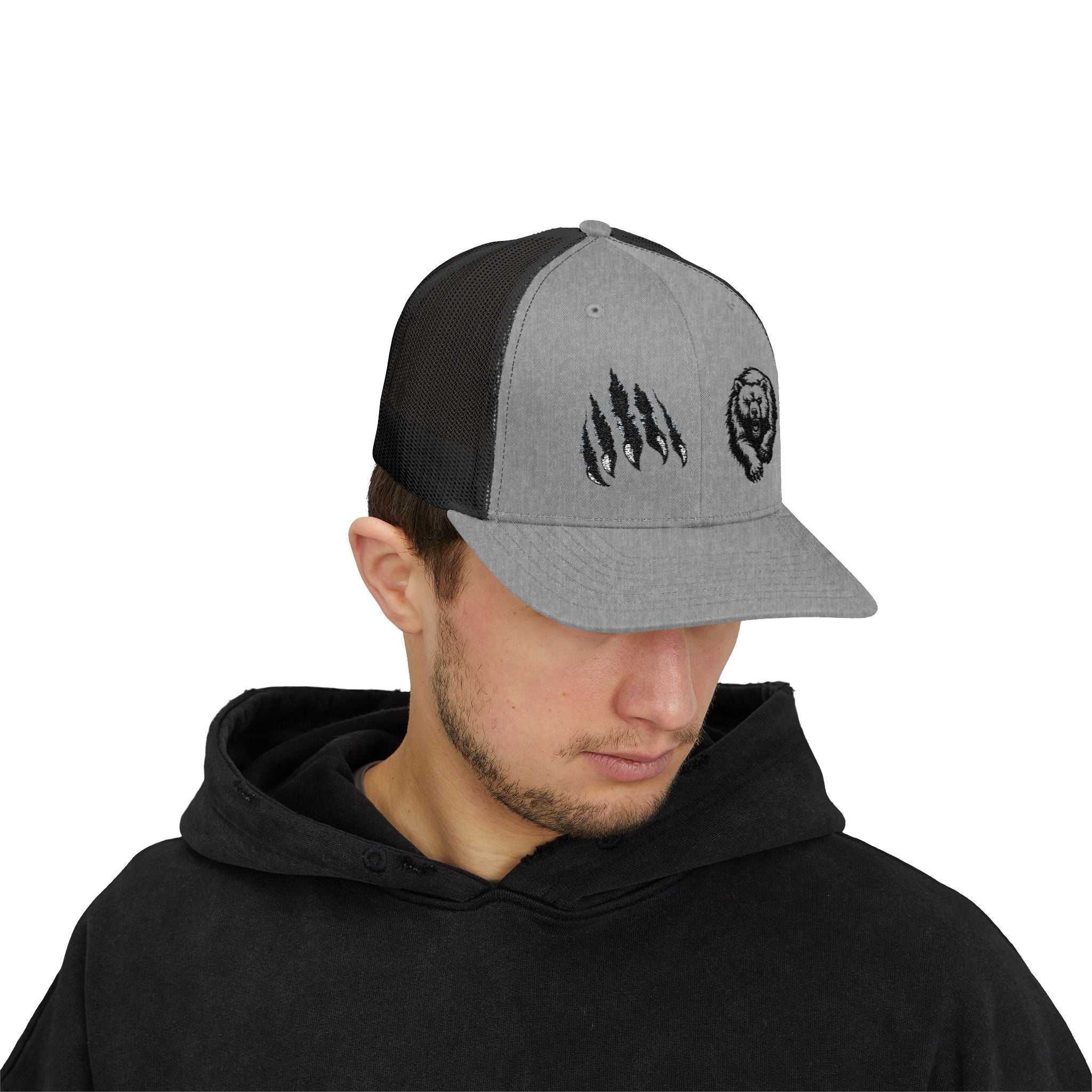 Bear Claw Snapback Trucker Cap
