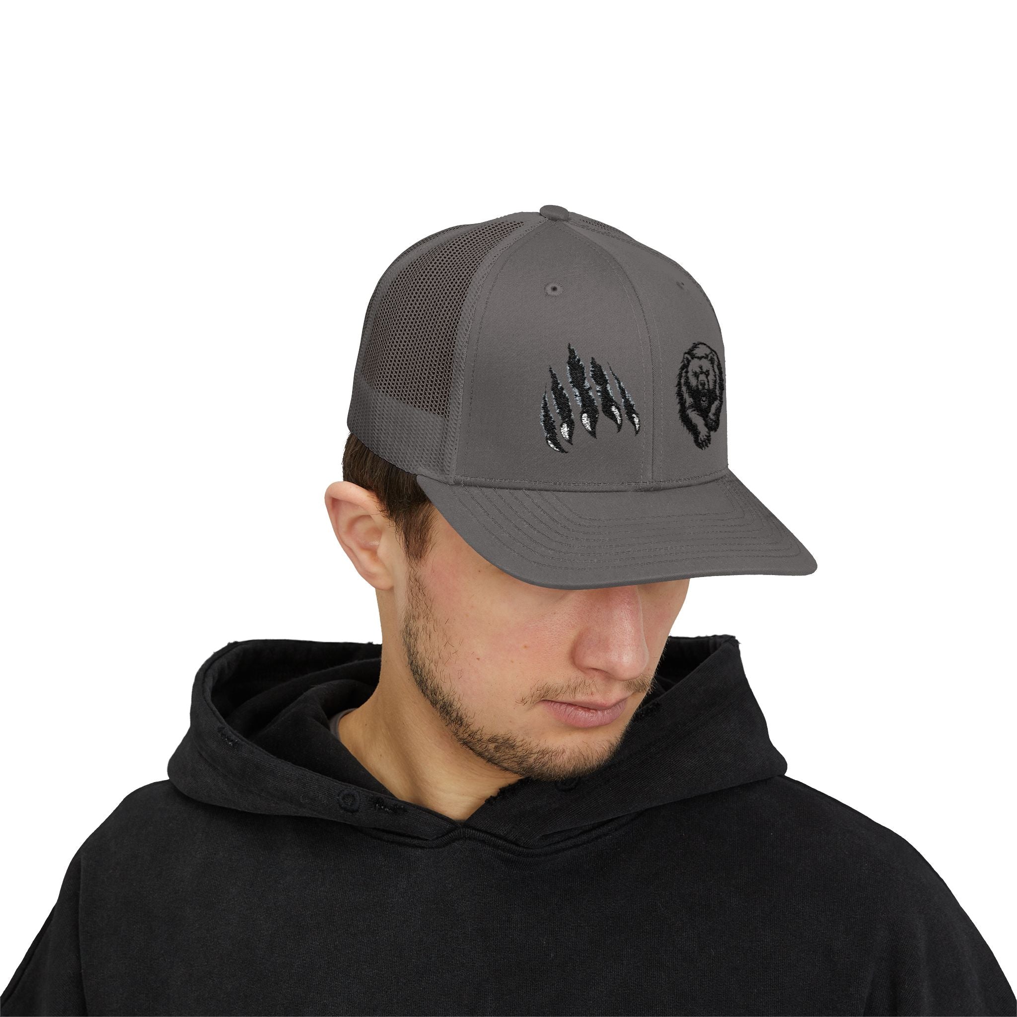 Bear Claw Snapback Trucker Cap