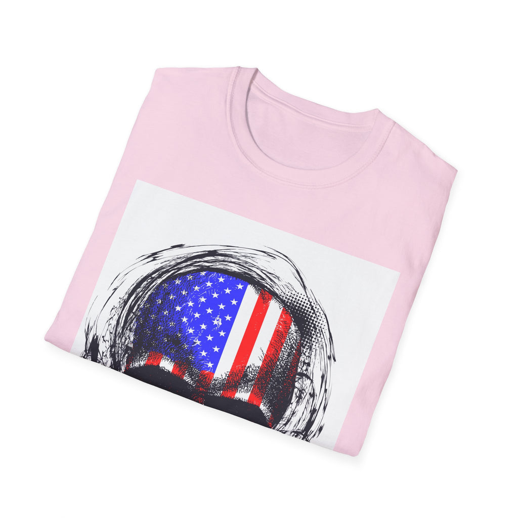 Skull flag 🇺🇲Softstyle T-Shirt