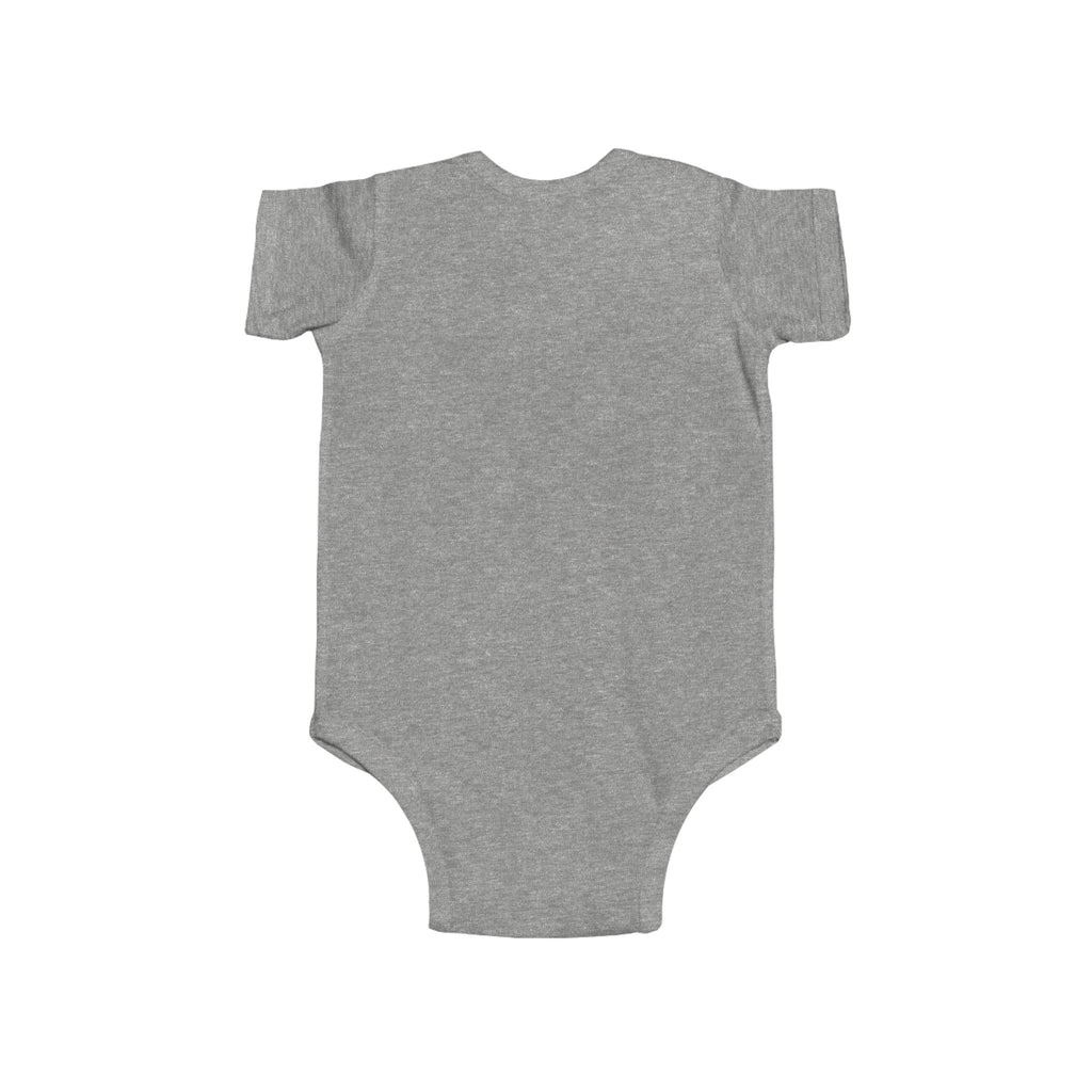 Here For The Hotdogs Infant Jersey Bodysuit