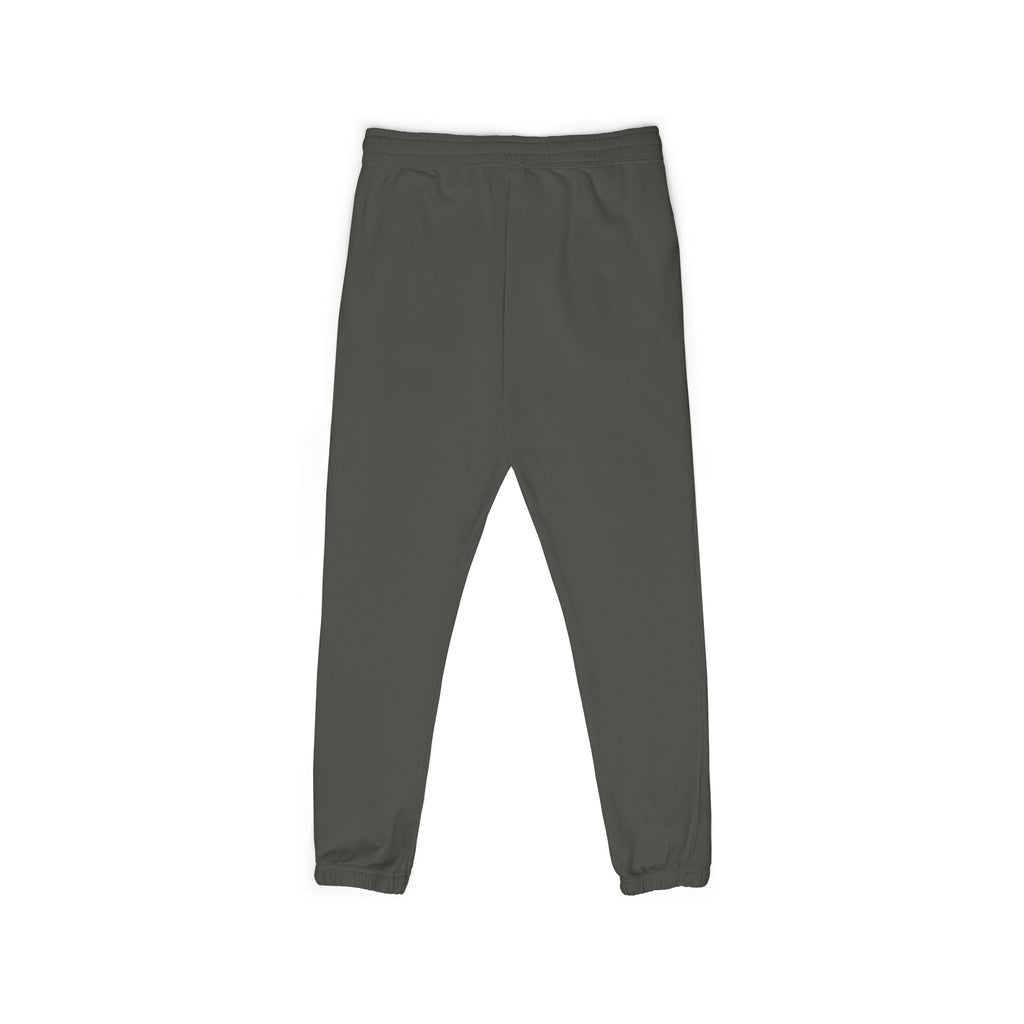 Bear Skull Print Fleece Sweatpants