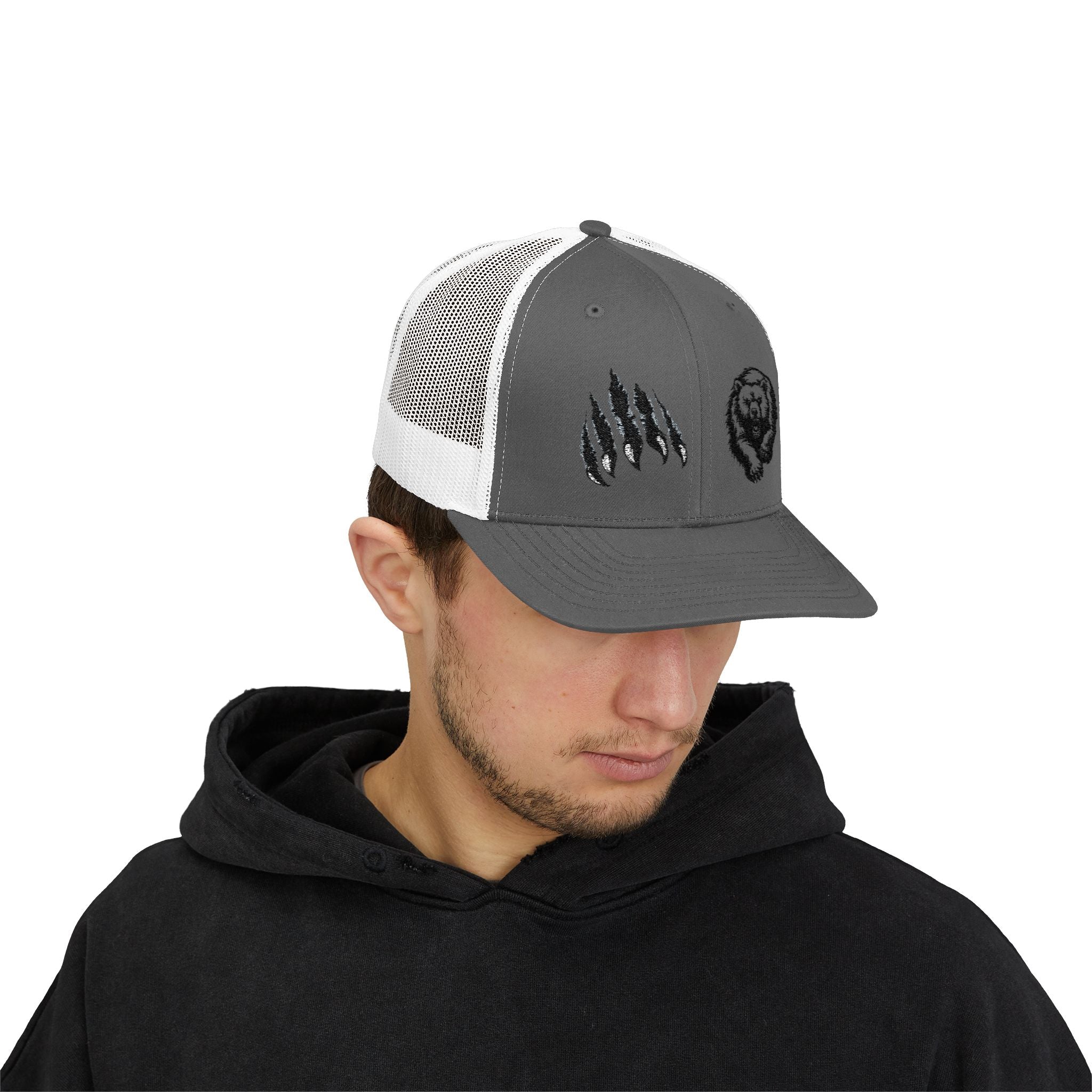 Bear Claw Snapback Trucker Cap