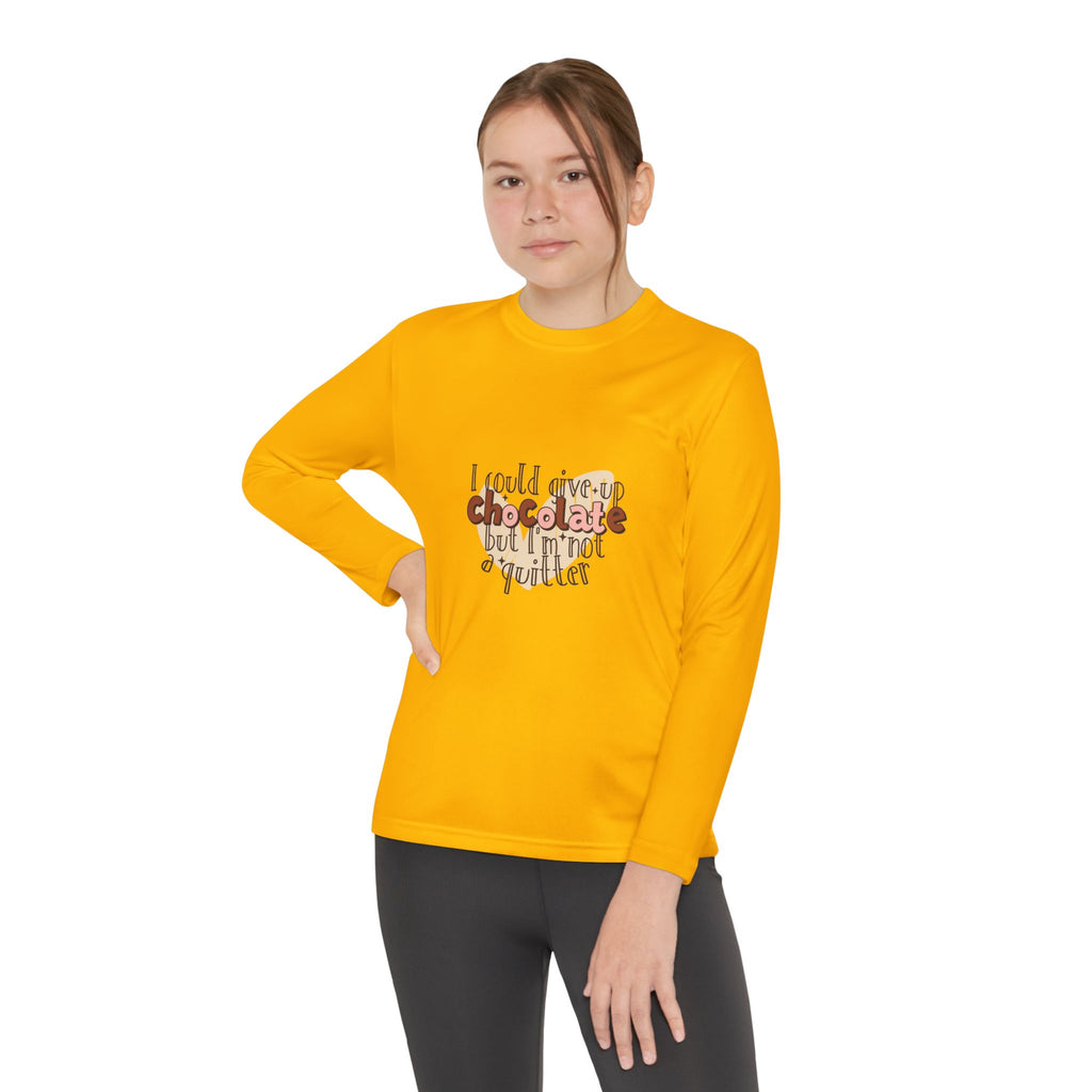 Chocolate Youth Long Sleeve Tee