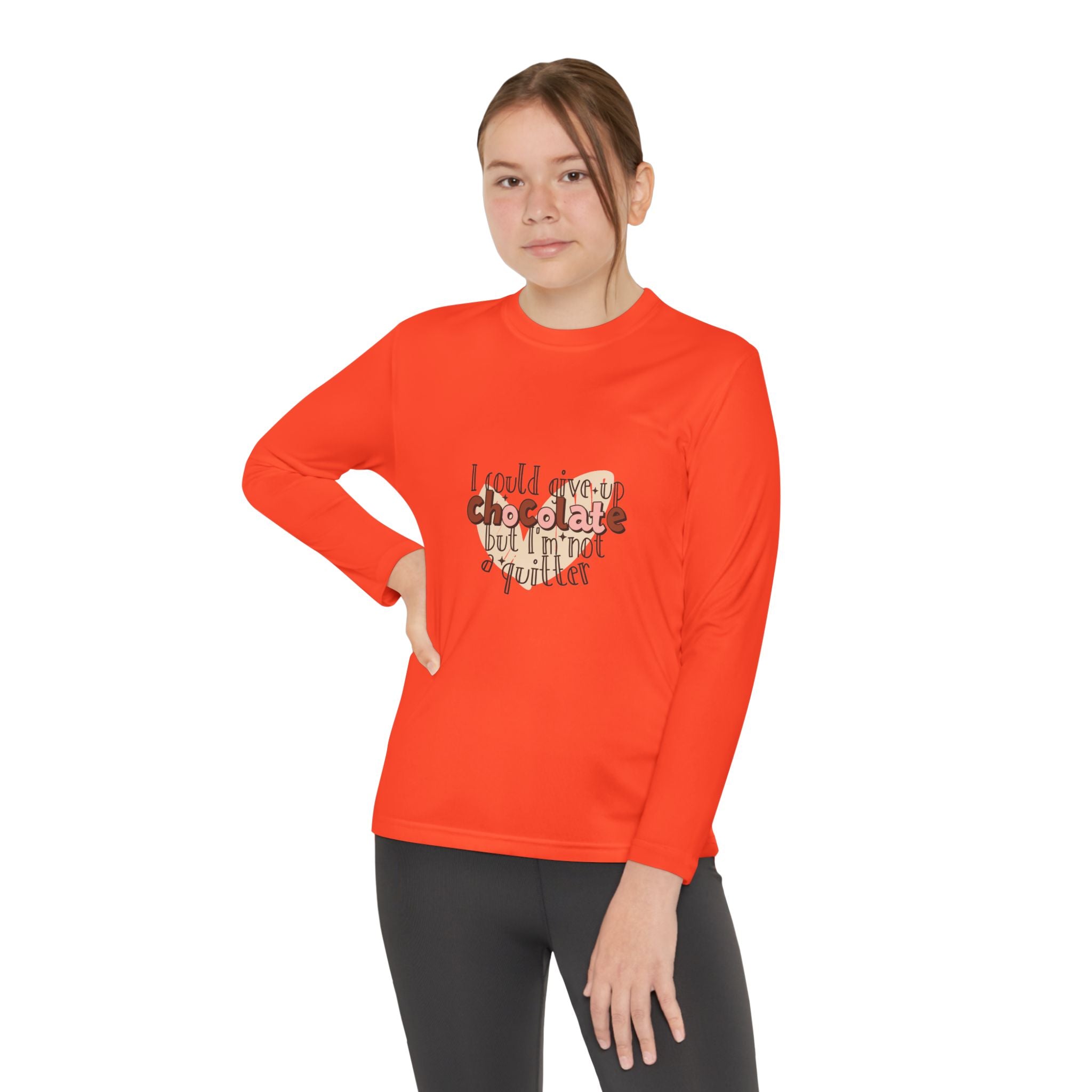 Chocolate Youth Long Sleeve Tee