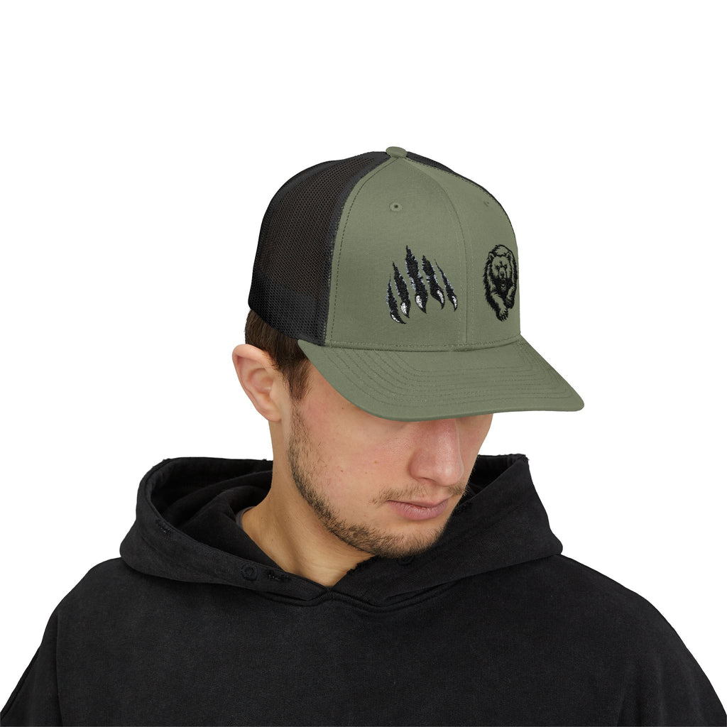 Bear Claw Snapback Trucker Cap