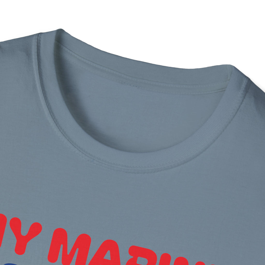 My Marine Has Your Back   T-Shirt