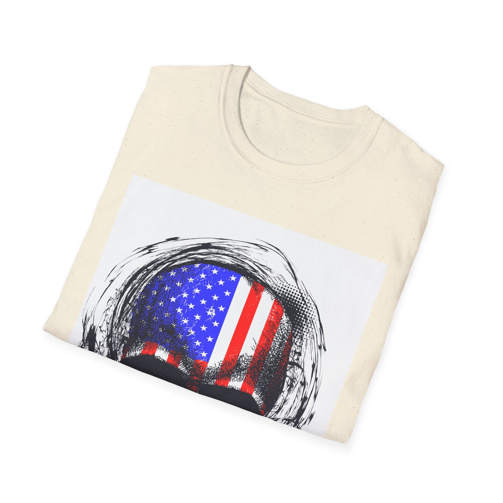 Skull flag 🇺🇲Softstyle T-Shirt