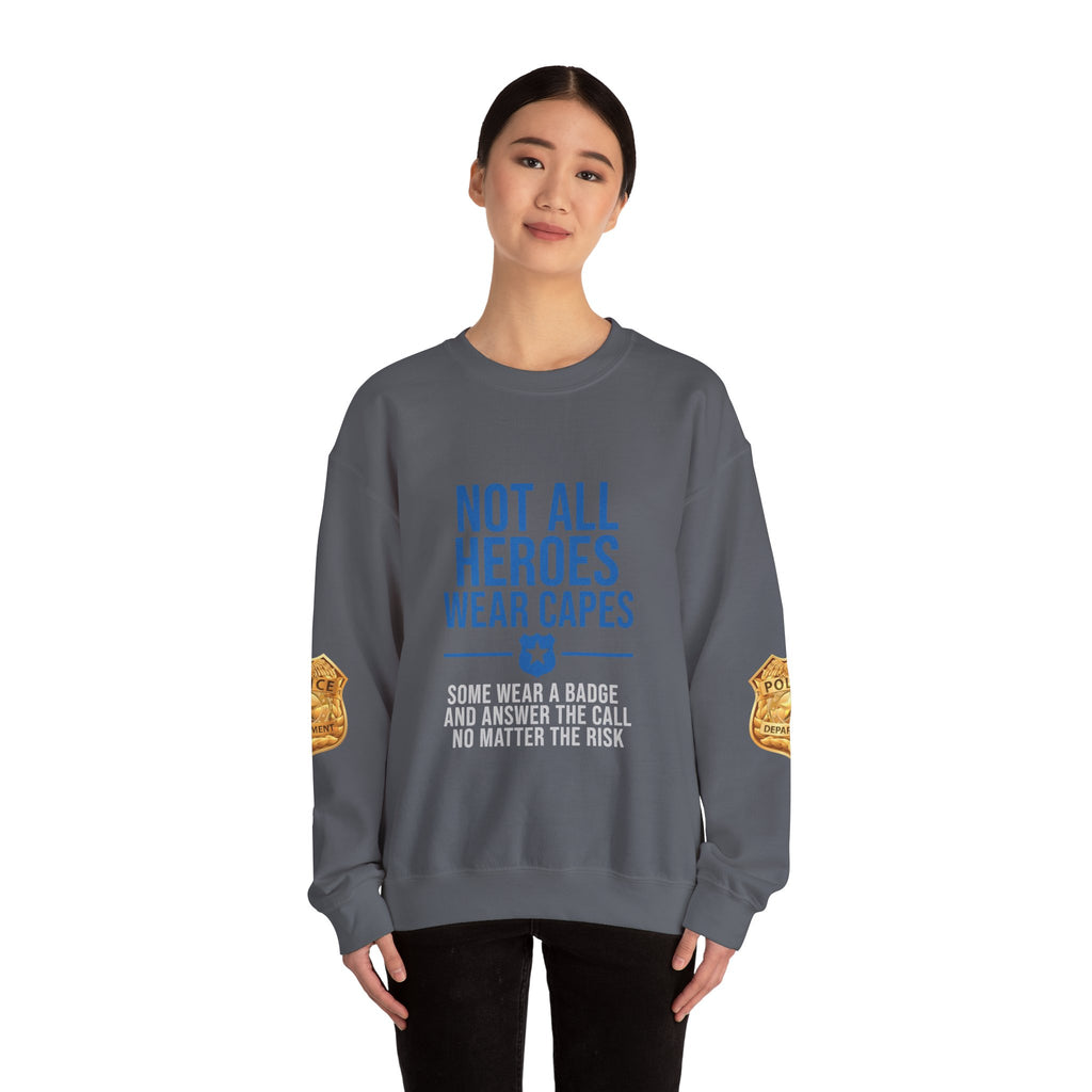 Heroes Badge Crewneck Sweatshirt