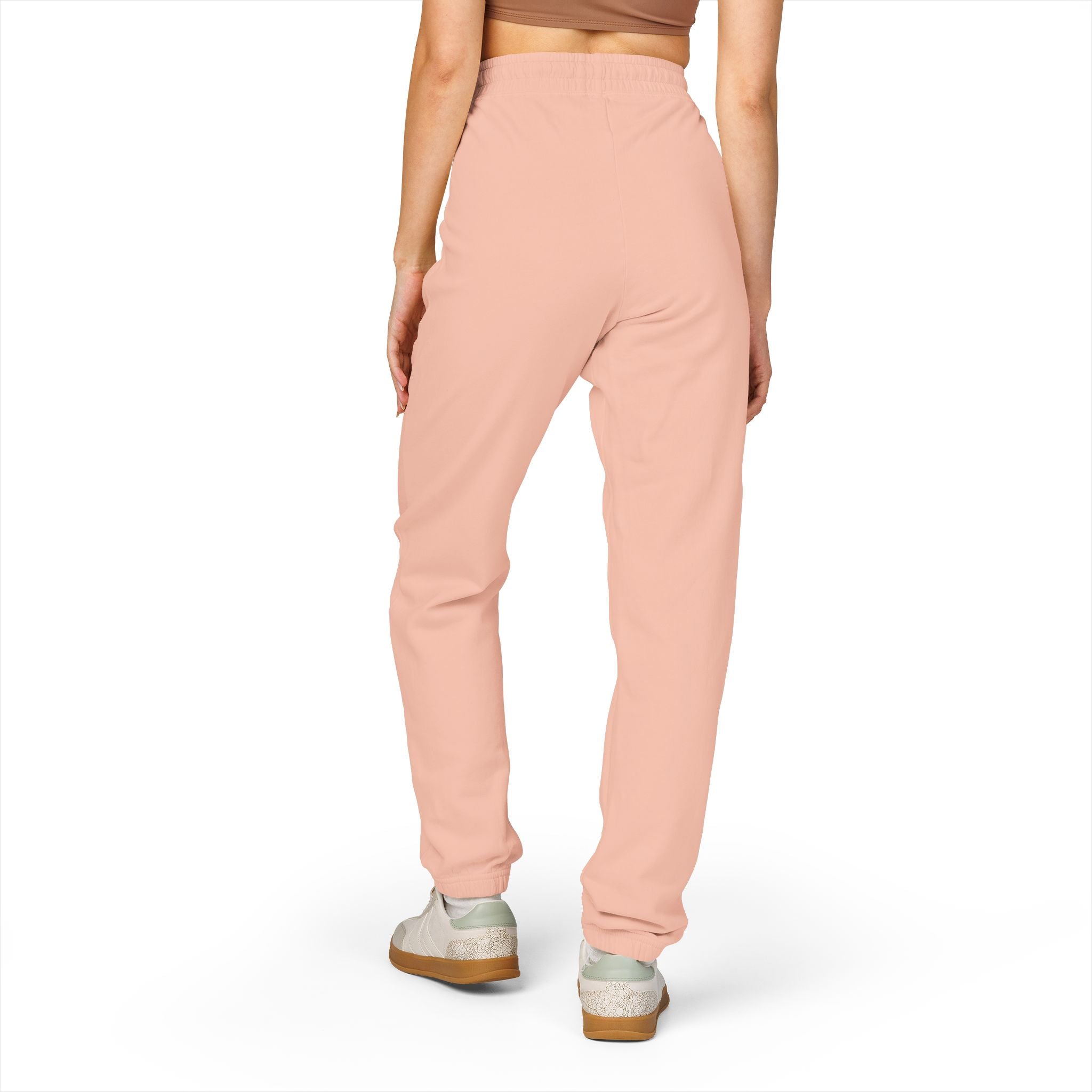 Bear Skull Print Fleece Sweatpants