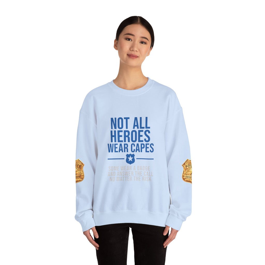 Heroes Badge Crewneck Sweatshirt