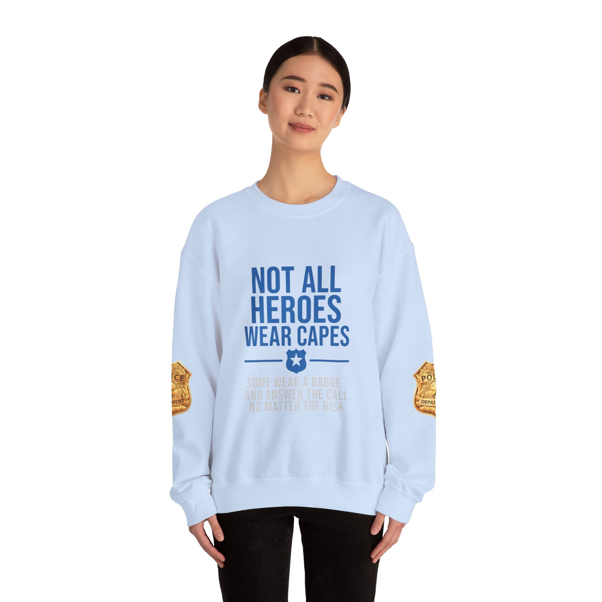 Heroes Badge Crewneck Sweatshirt
