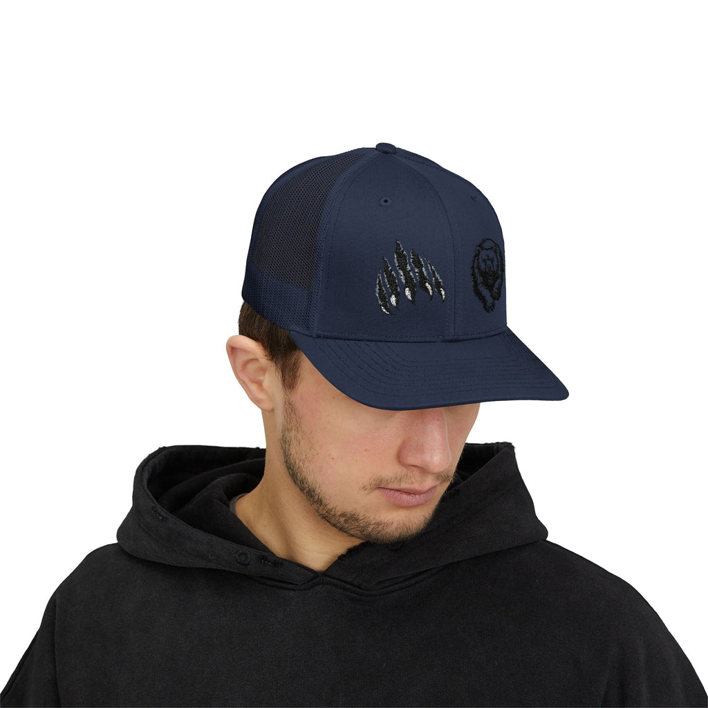 Bear Claw Snapback Trucker Cap