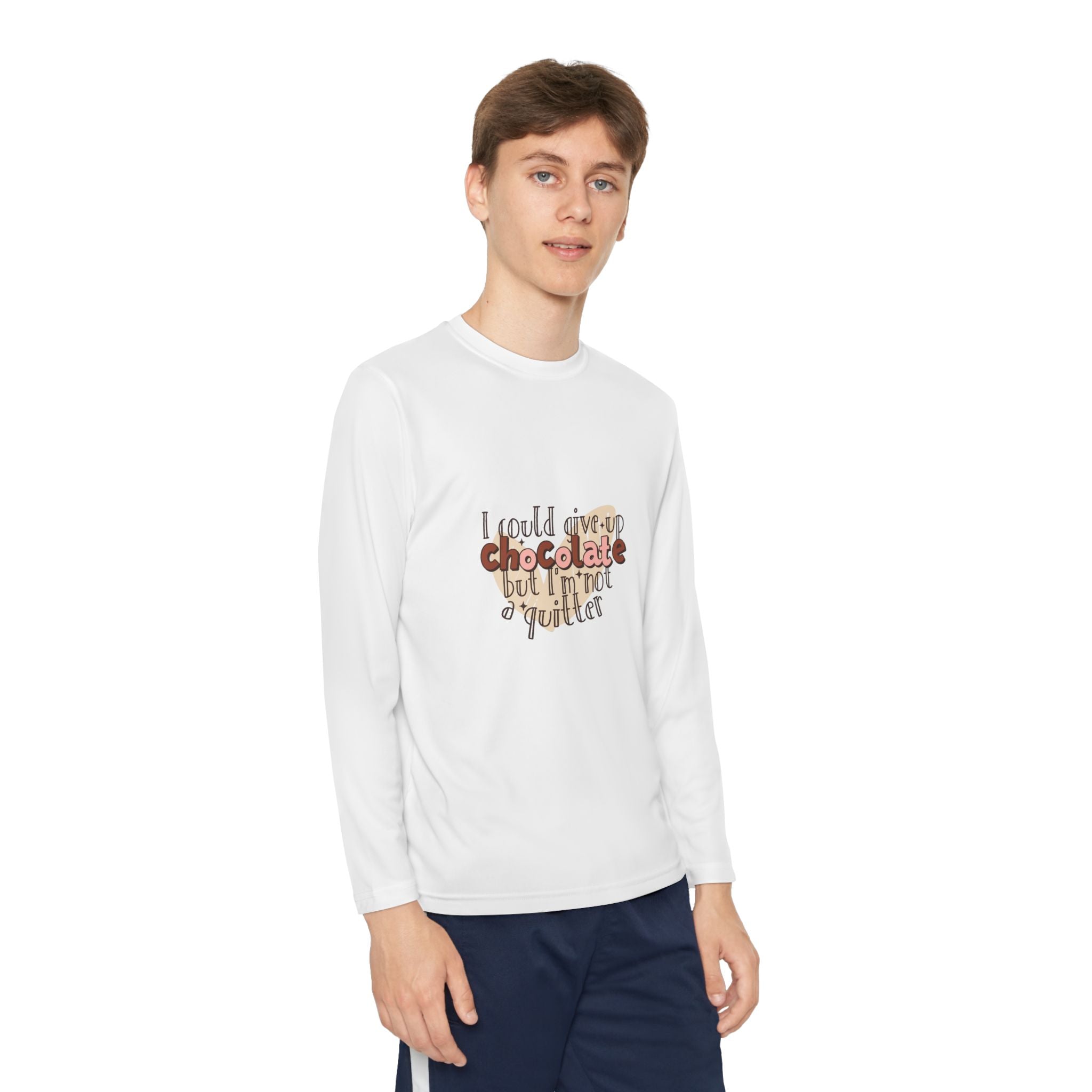 Chocolate Youth Long Sleeve Tee