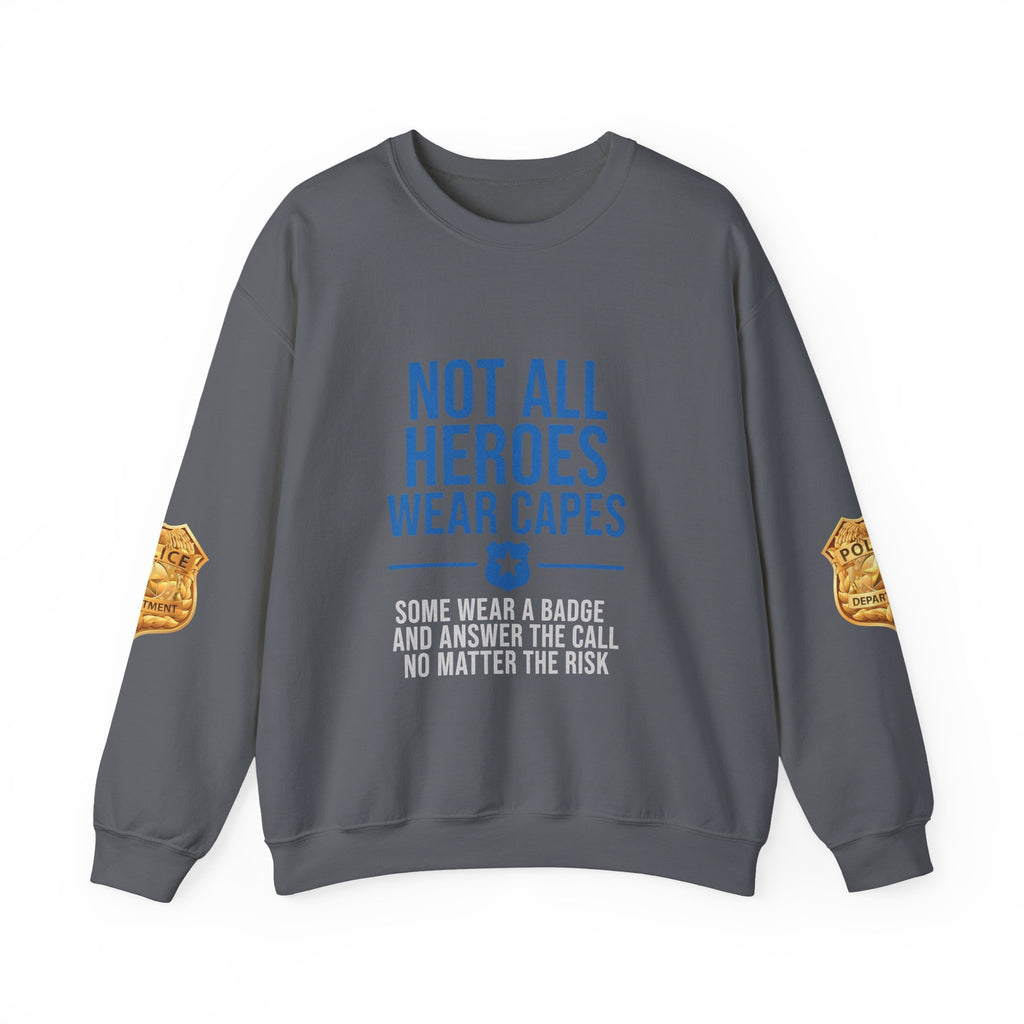 Heroes Badge Crewneck Sweatshirt