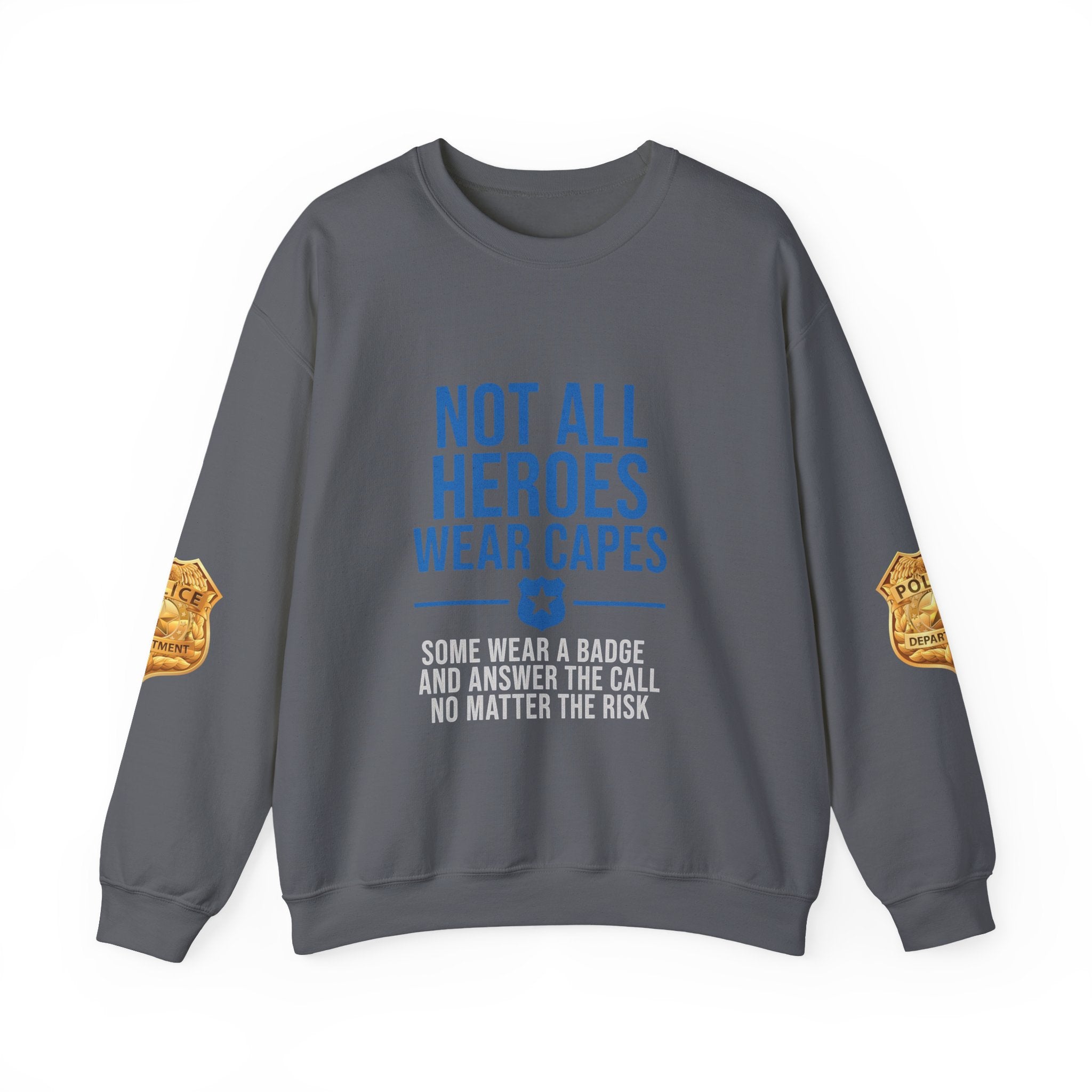 Heroes Badge Crewneck Sweatshirt