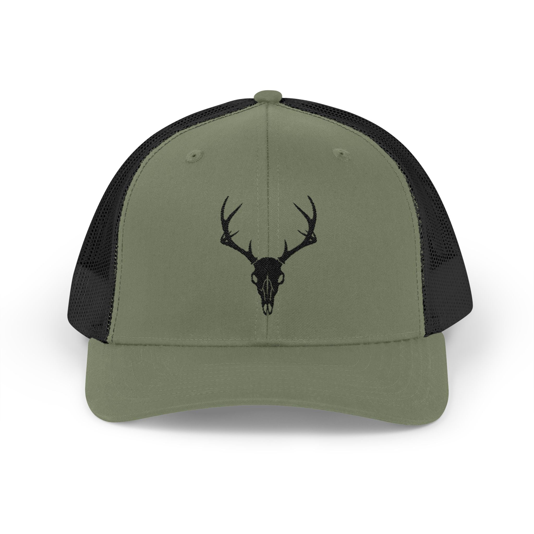 Deer Skull Snapback Trucker Cap
