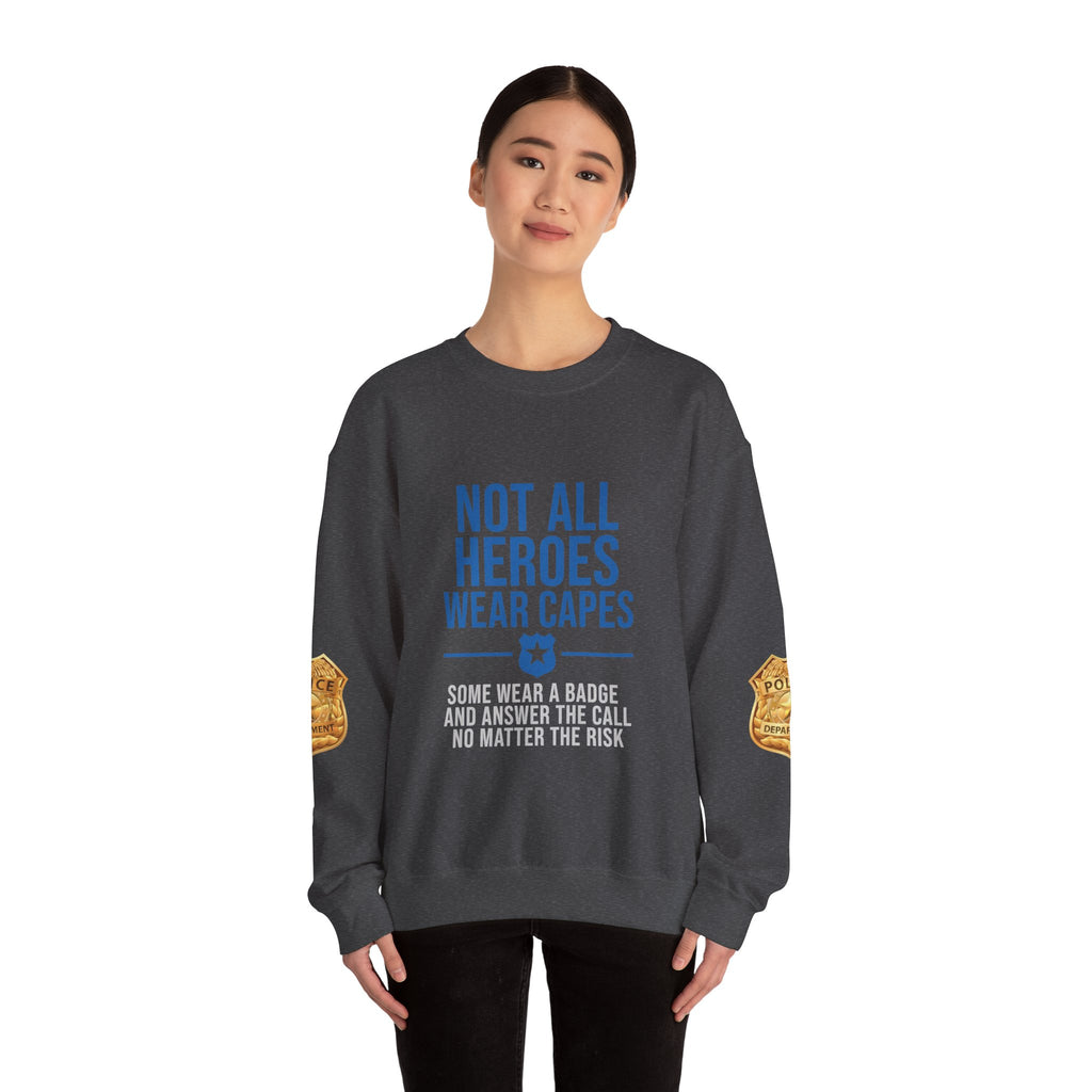 Heroes Badge Crewneck Sweatshirt