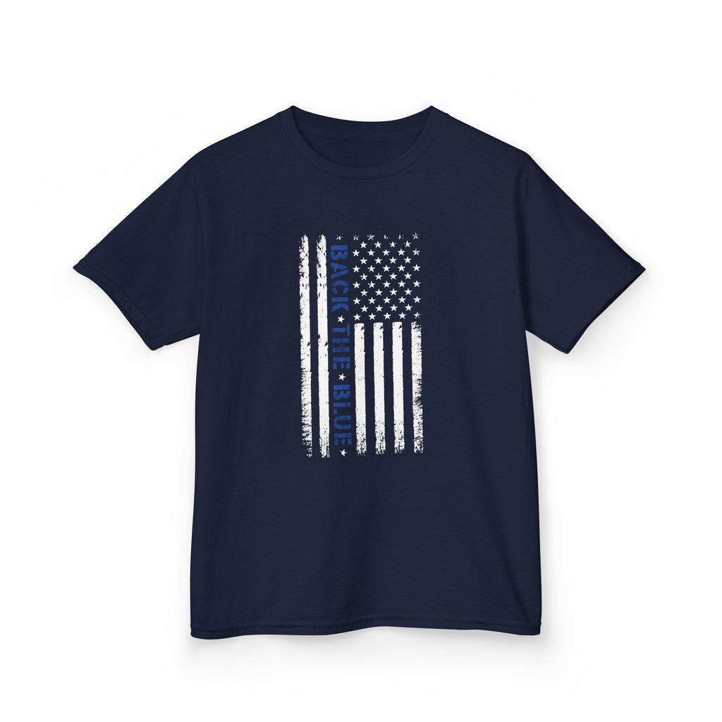 Back The Blue Kids Heavy Cotton™ Tee