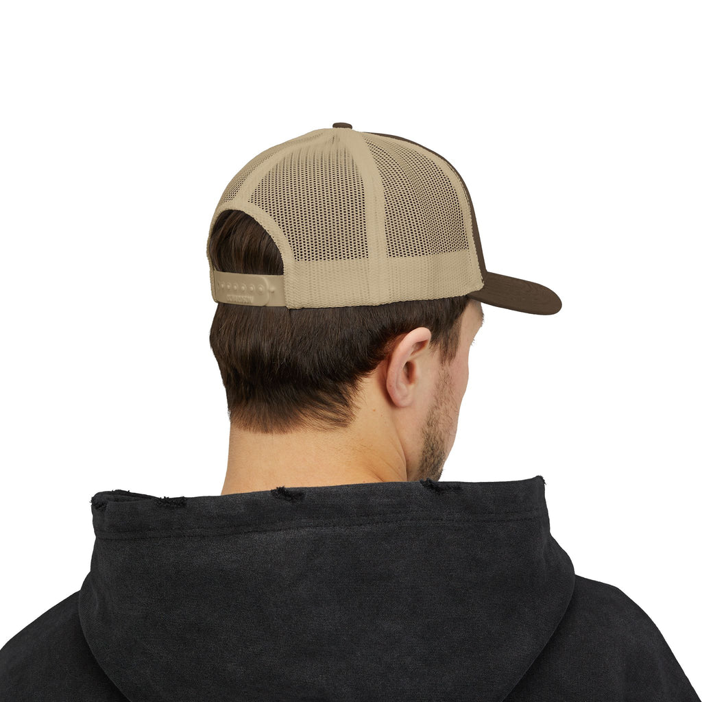 Deer Skull Snapback Trucker Cap