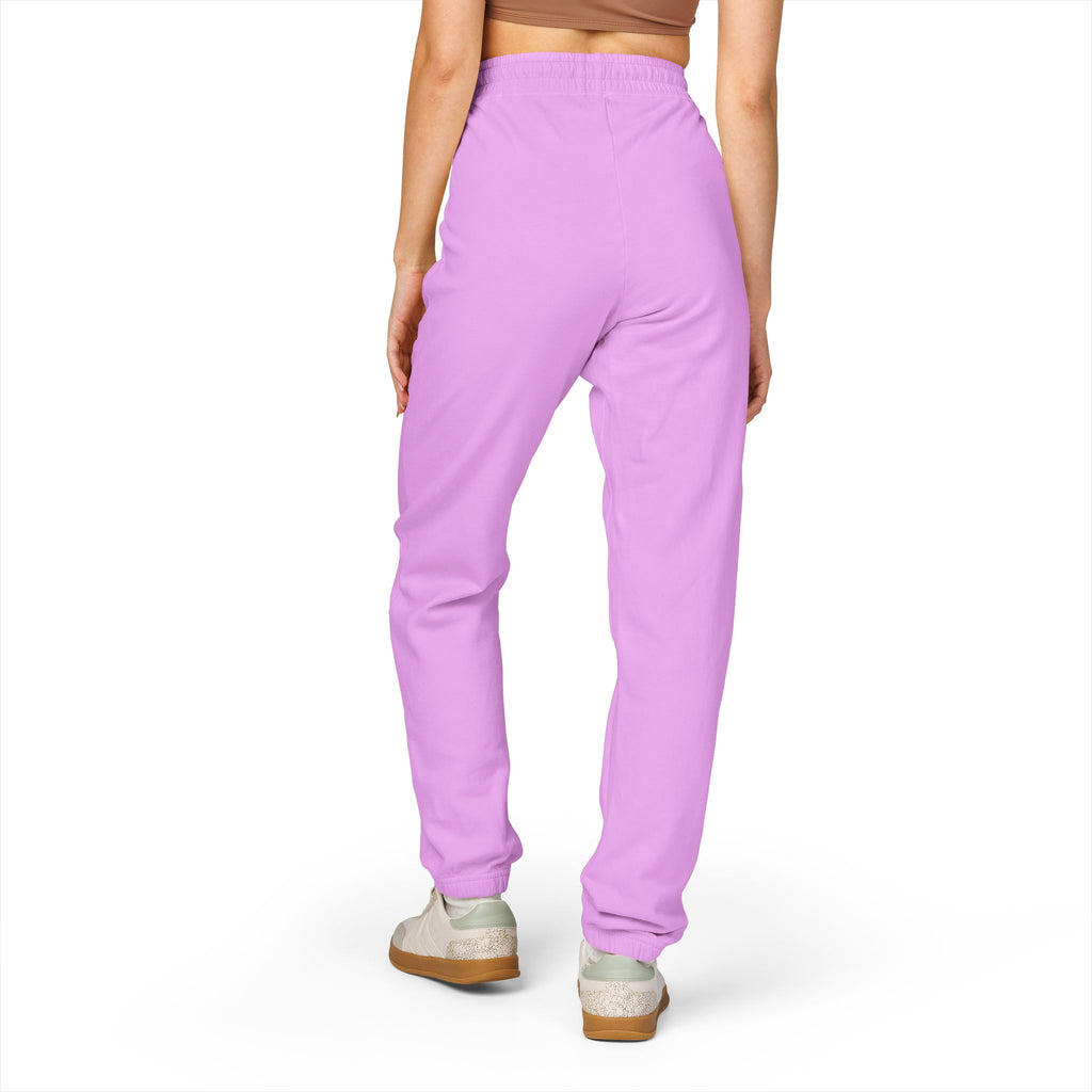 Bear Skull Print Fleece Sweatpants